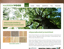 Tablet Screenshot of marronwood.com